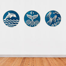 Load image into Gallery viewer, Ocean Collection Triple Artwork