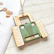 Load image into Gallery viewer, Personalised Tractor Decoration | Custom Gift for Tractor Lovers