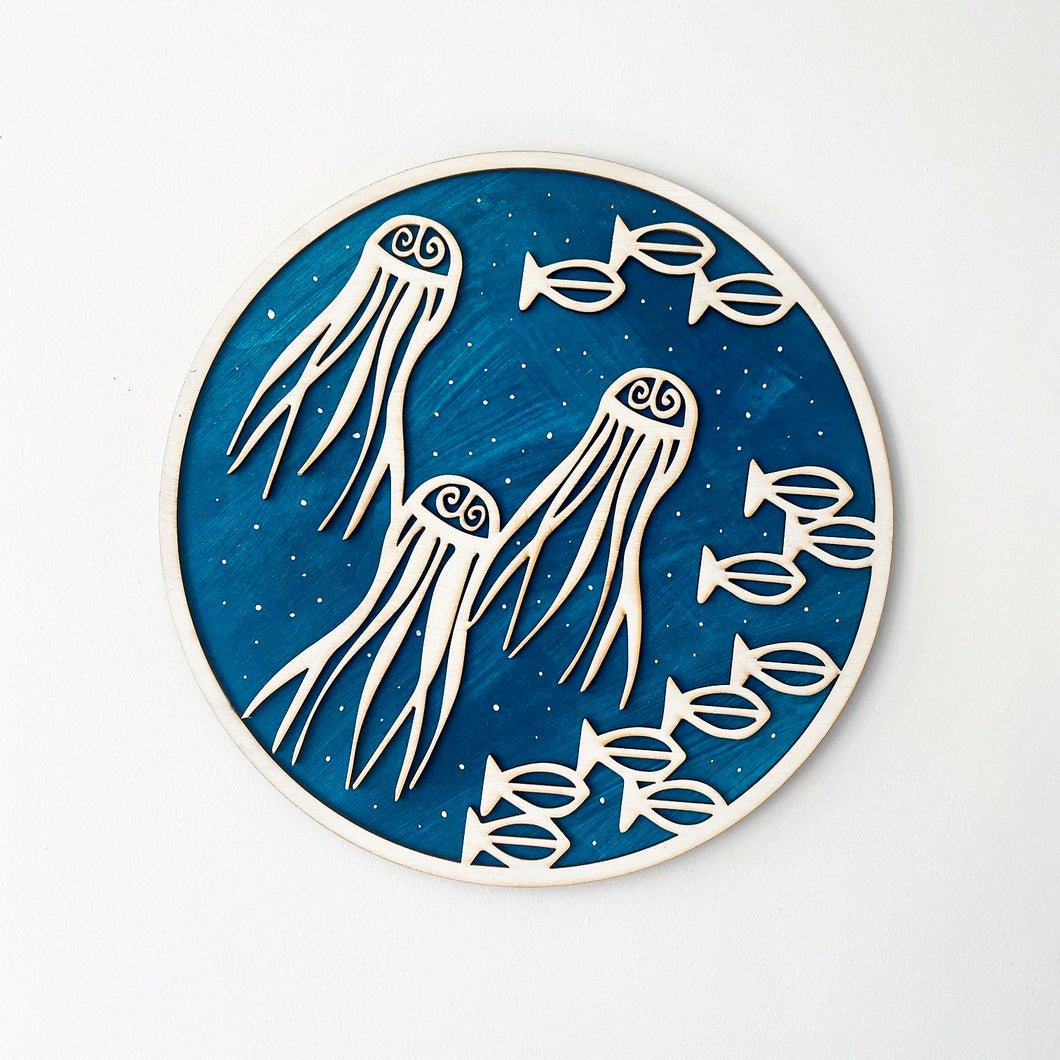 Jellyfish Circular Artwork