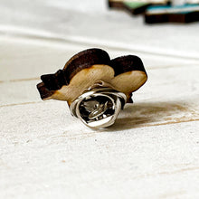 Load image into Gallery viewer, Pink Heart Shaped Book Bag Pin Badge