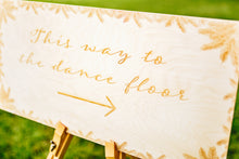 Load image into Gallery viewer, Personalised Large Engraved Wooden Sign
