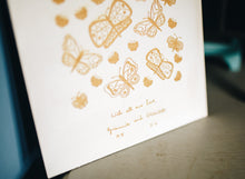 Load image into Gallery viewer, Note From a Loved One With Butterflies Engraved on Wood