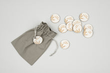 Load image into Gallery viewer, 'I Am' Positive Affirmation Wooden Personalised Engraved Leaf Token Gift Set