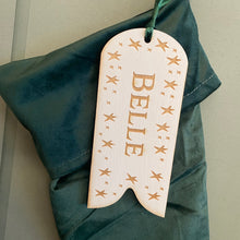 Load image into Gallery viewer, Star Personalised Stocking Tag
