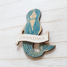 Load image into Gallery viewer, Mermaid Personalised Mini Decoration I Hanging or Magnet
