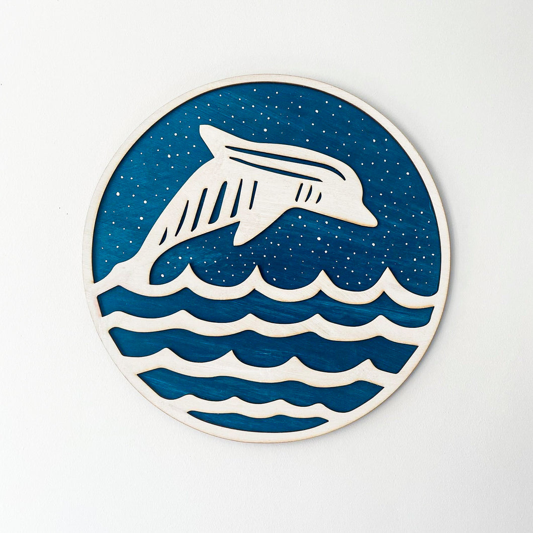 Dolphin Circular Artwork