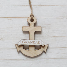Load image into Gallery viewer, Anchor Personalised Mini Decoration I Hanging or Magnet
