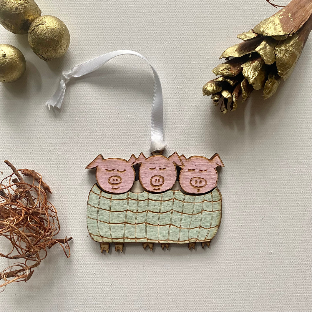Pigs in Blankets Christmas Tree Decoration