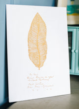 Load image into Gallery viewer, Note From a Loved One With Feather Engraved on Wood
