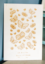 Load image into Gallery viewer, Note From a Loved One With Butterflies Engraved on Wood
