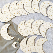 Load image into Gallery viewer, Moon Milestone Baby Token Engraved Gift Set
