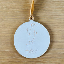 Load image into Gallery viewer, Children’s Drawing Engraved  Wooden Token
