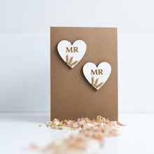 Load image into Gallery viewer, Mr &amp; Mrs / Mr &amp; Mr / Mrs &amp; Mrs Wooden Magnet Keepsake Gift Card
